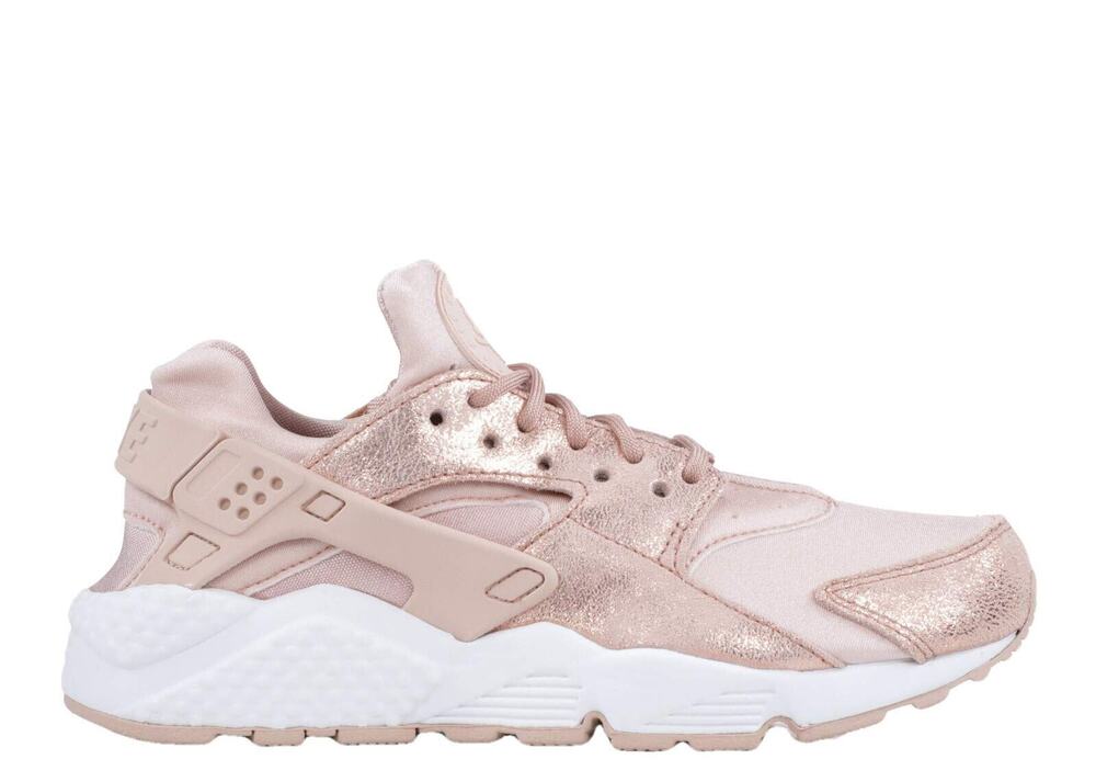 Nike Women's Air Huarache Particle Beige/Particle Beige Leather Size US 8.5